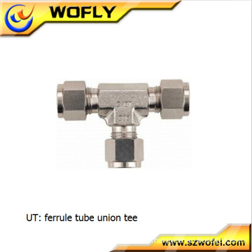 SS316 3-way pipe fittings